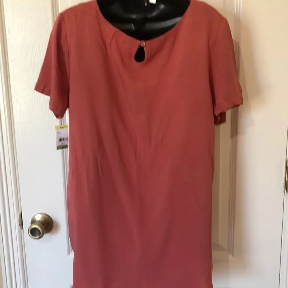 Simply Styled terrazzo colored short sleeve top - Picture 3 of 4